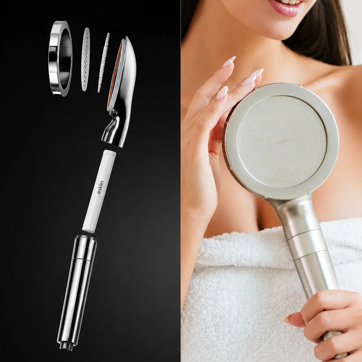 eskiin handheld showerhead filtration diagram
