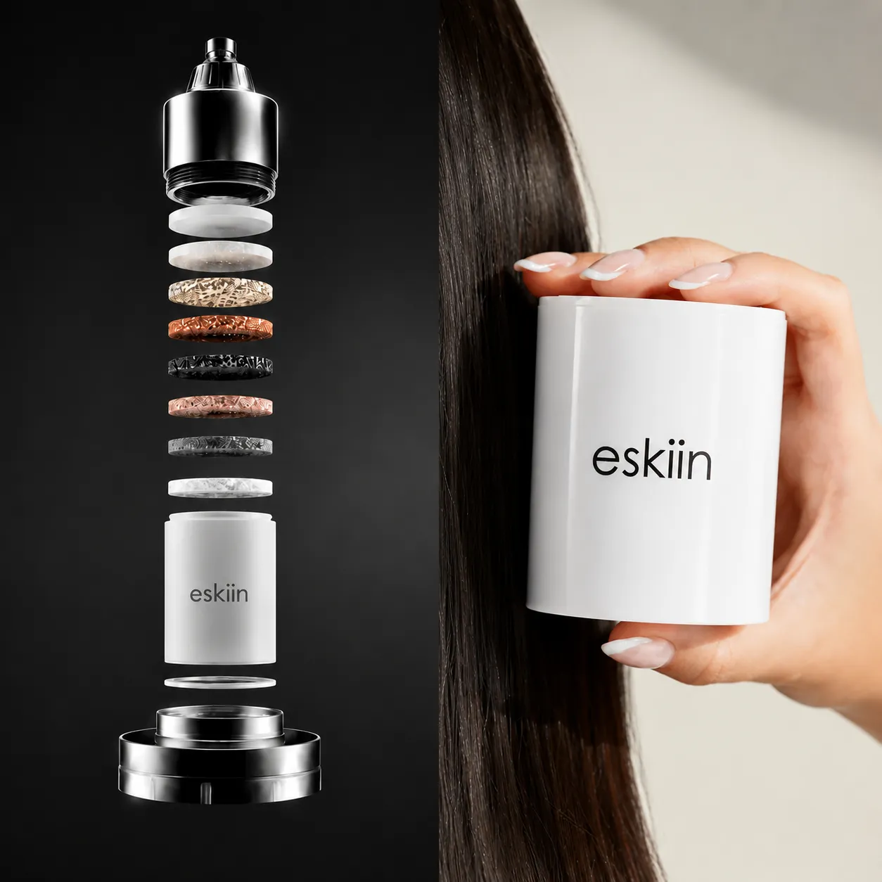 eskiin wallmount showerhead filtration diagram